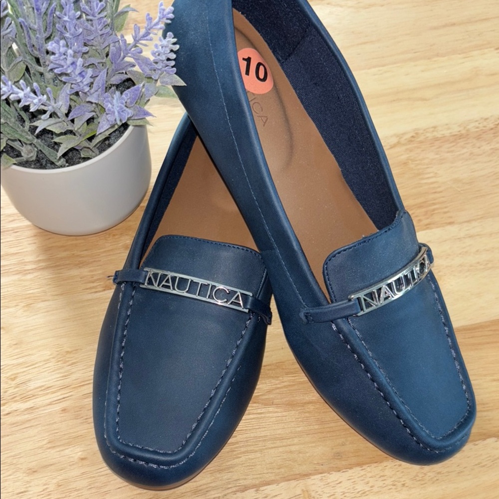 Nautica Blue Loafers for Women
